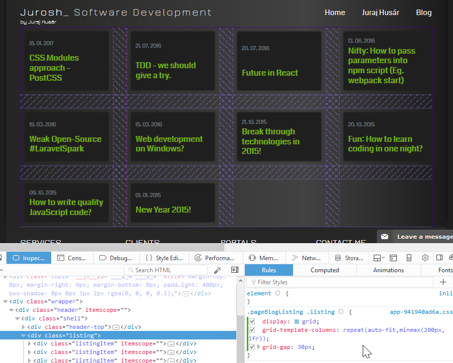 CSS: Float, Table, Flex, Grid?